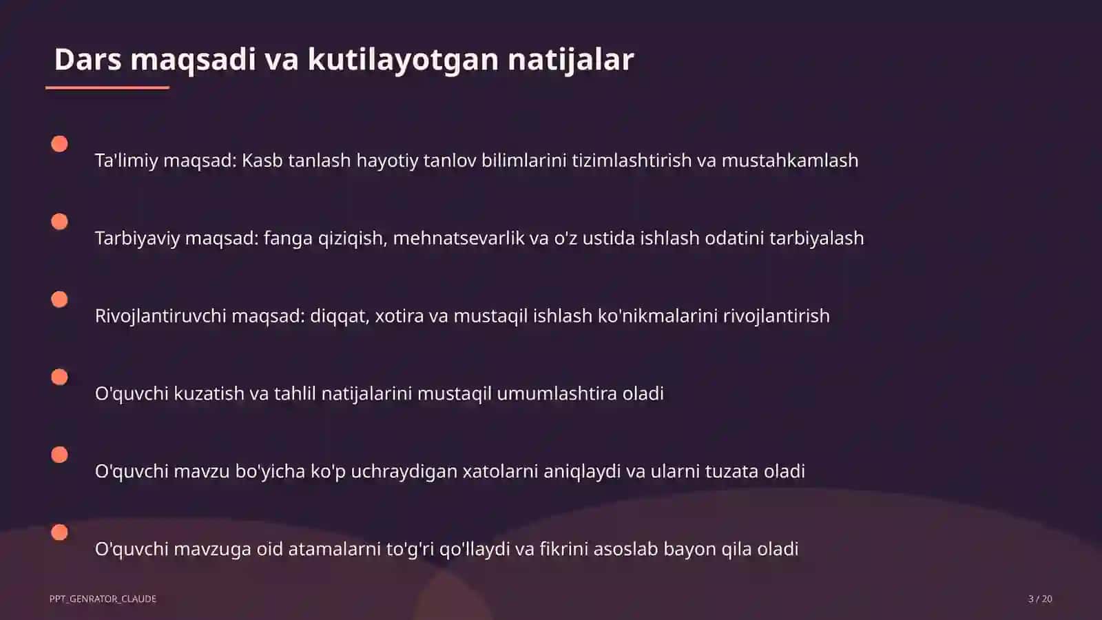 Kasb tanlash hayotiy tanlov (9-sinf) 3
