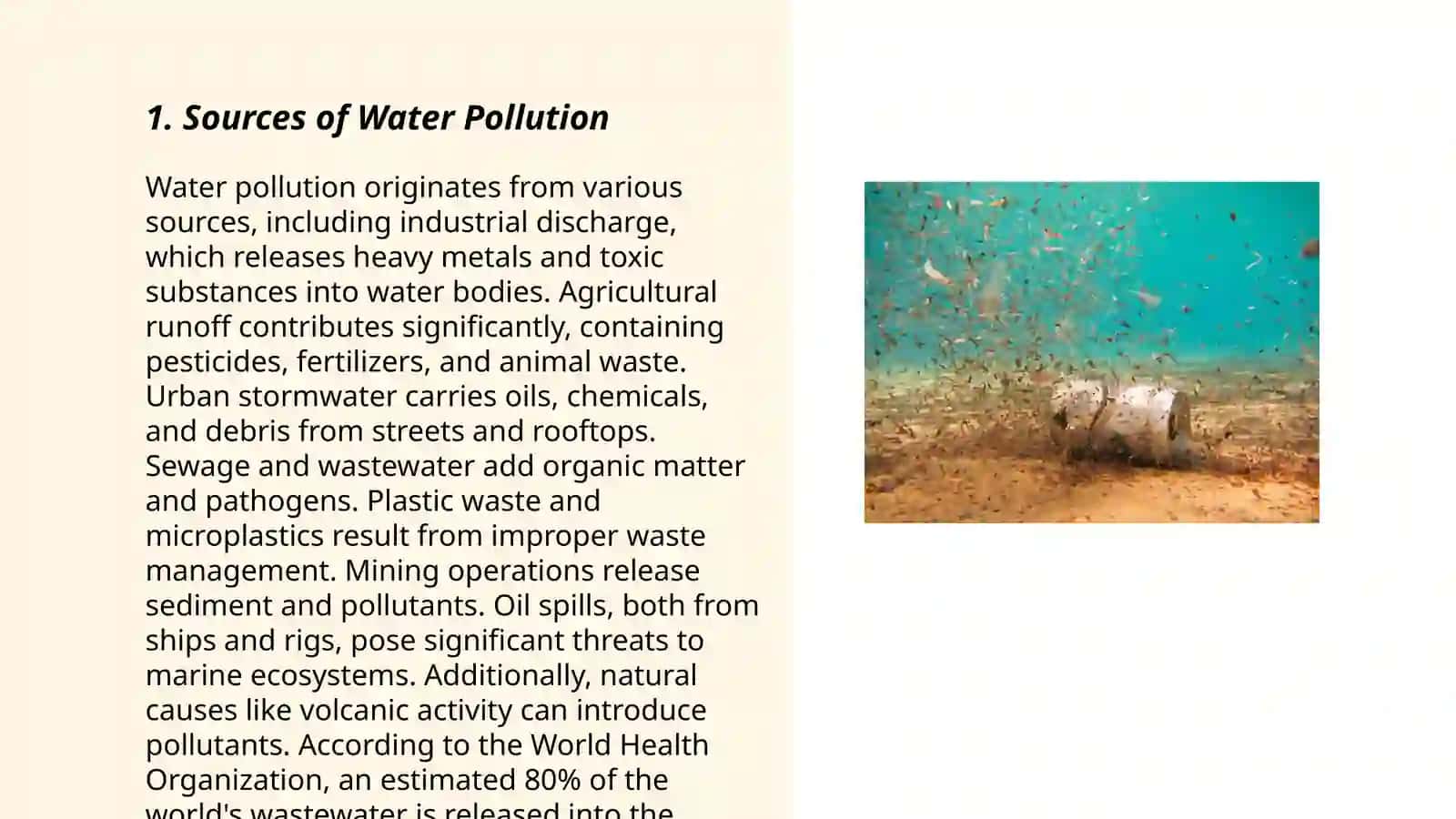 Water pollution 3