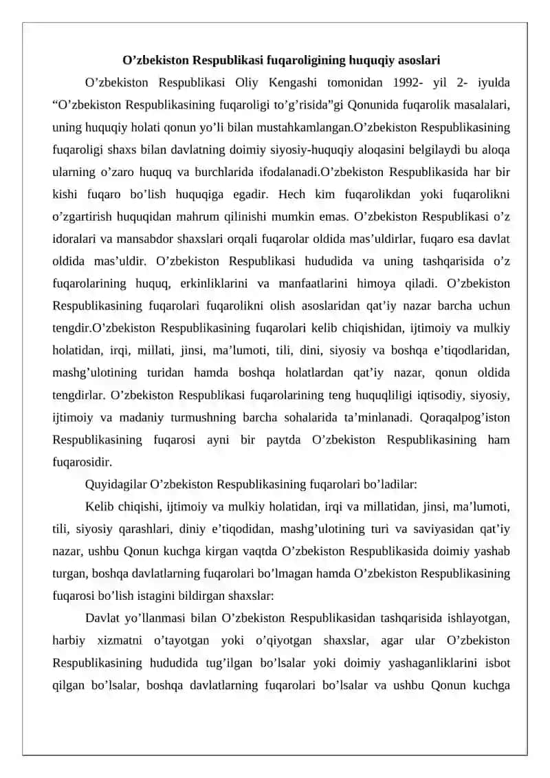 Fuqarolik masalalari bilan shug'ullanuvchi davlat organlari 3