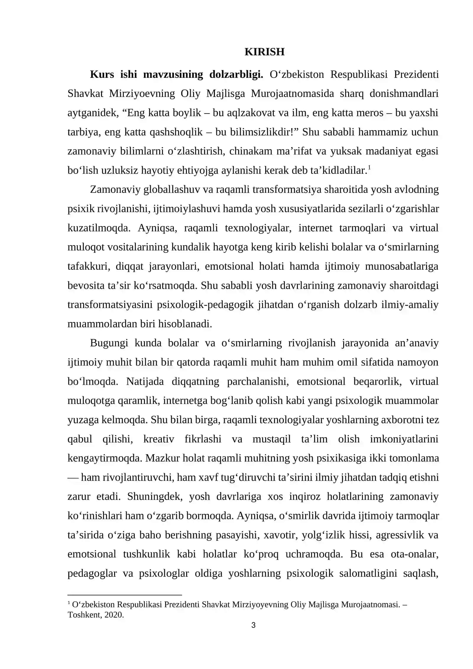 Umumiy psixologiyada yosh xususiyatlari muammosining zamonaviy tadqiqi 3