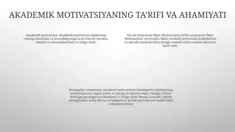 Ta'Lim Jarayonida Òquv Motivatsiyasi Va Uni Boshqarish Muammosi 3