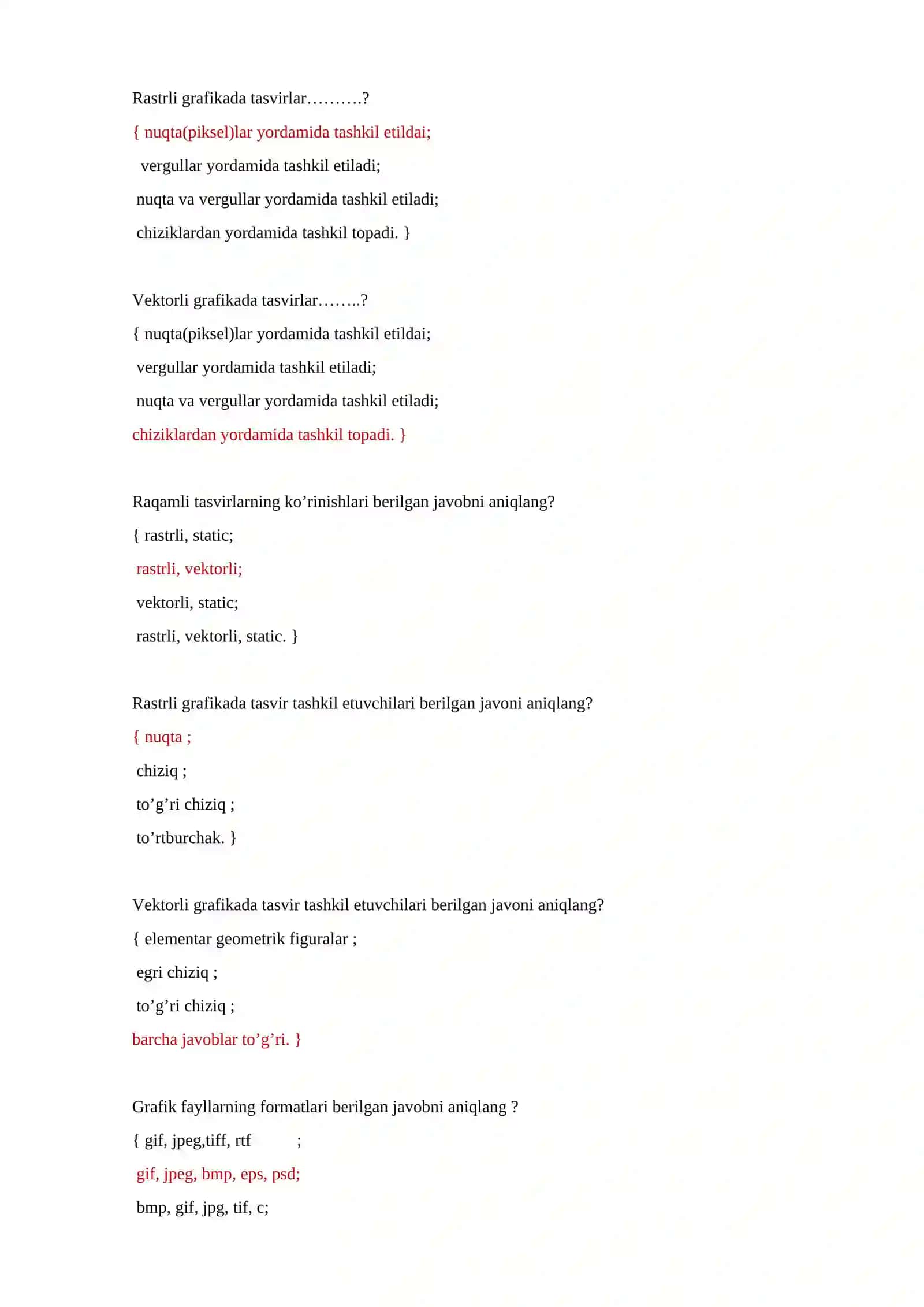 Kompyuterli grafika 3