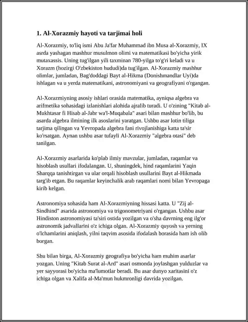 AL-XORAZMI 3