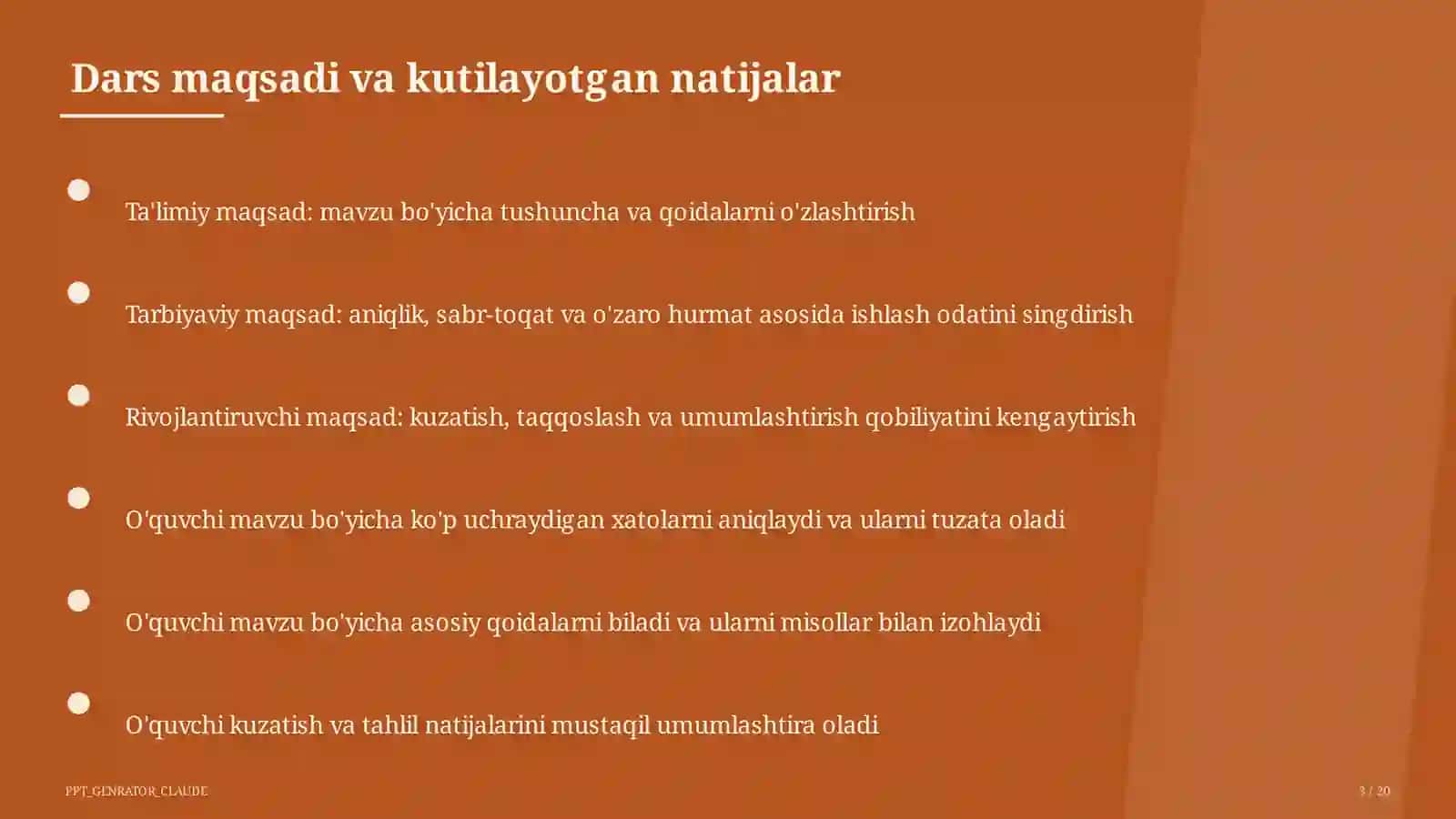 Jadvaldan tashqari ko'paytirish va bo'lish (3-sinf) 3