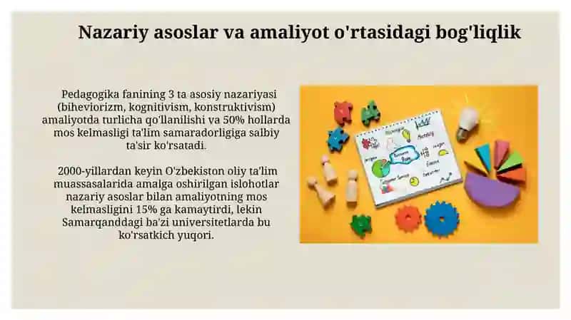 Pedagogika fanining 3 ta asosiy nazariyasi 3