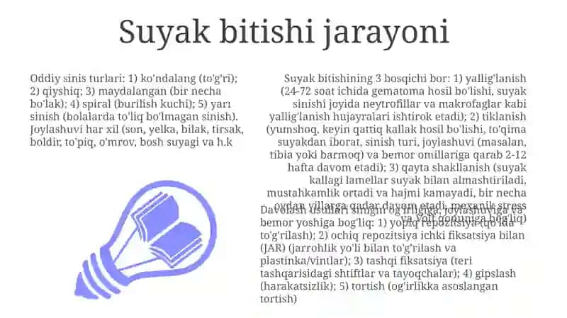 Suyak bitishi 3