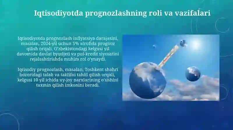 Metereologiya, gidrologiya, demografiya va iqtisodiyotda bashpratlarning o‘rni va vazifalari 3