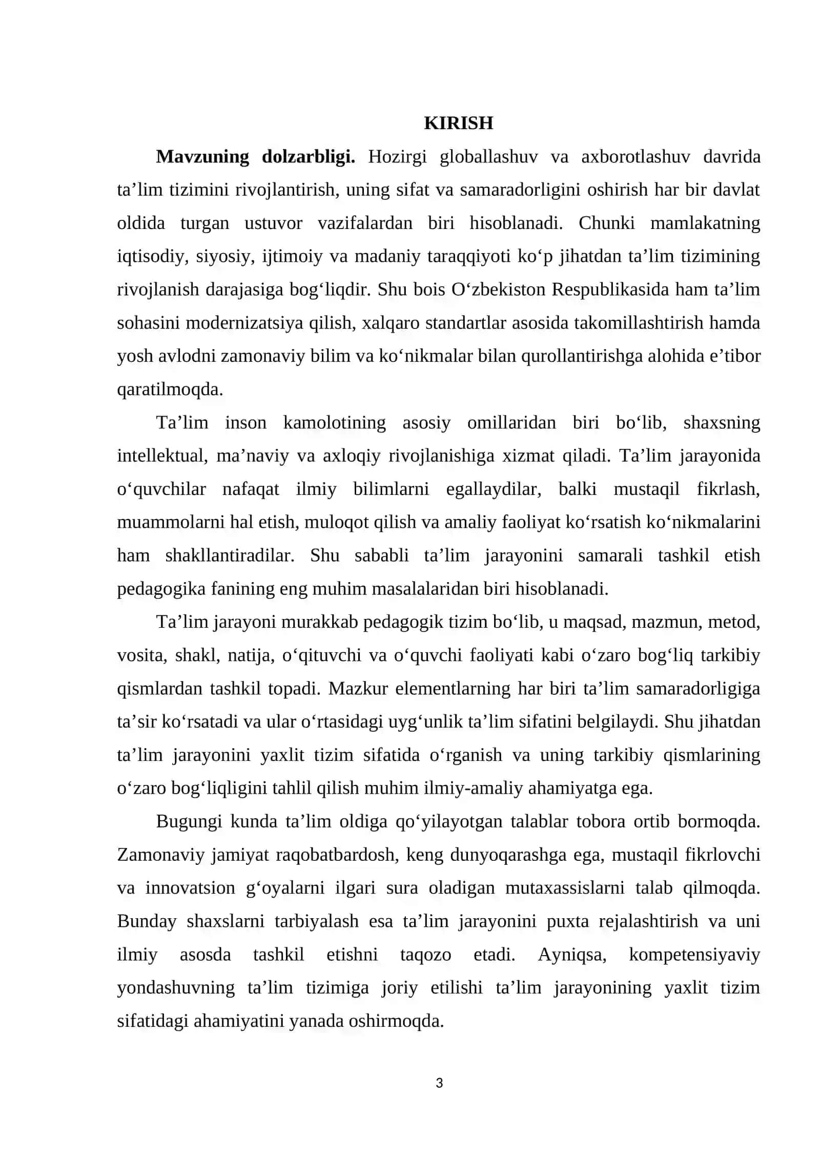 Kurs ishi 3