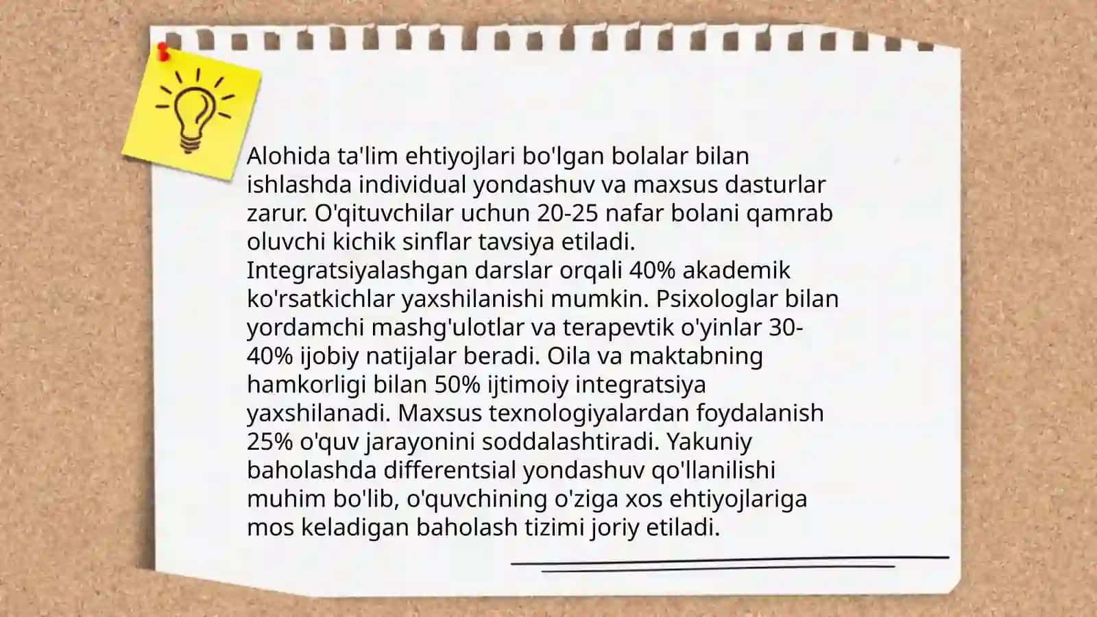 Inklyuziya modellarini tanlash 3