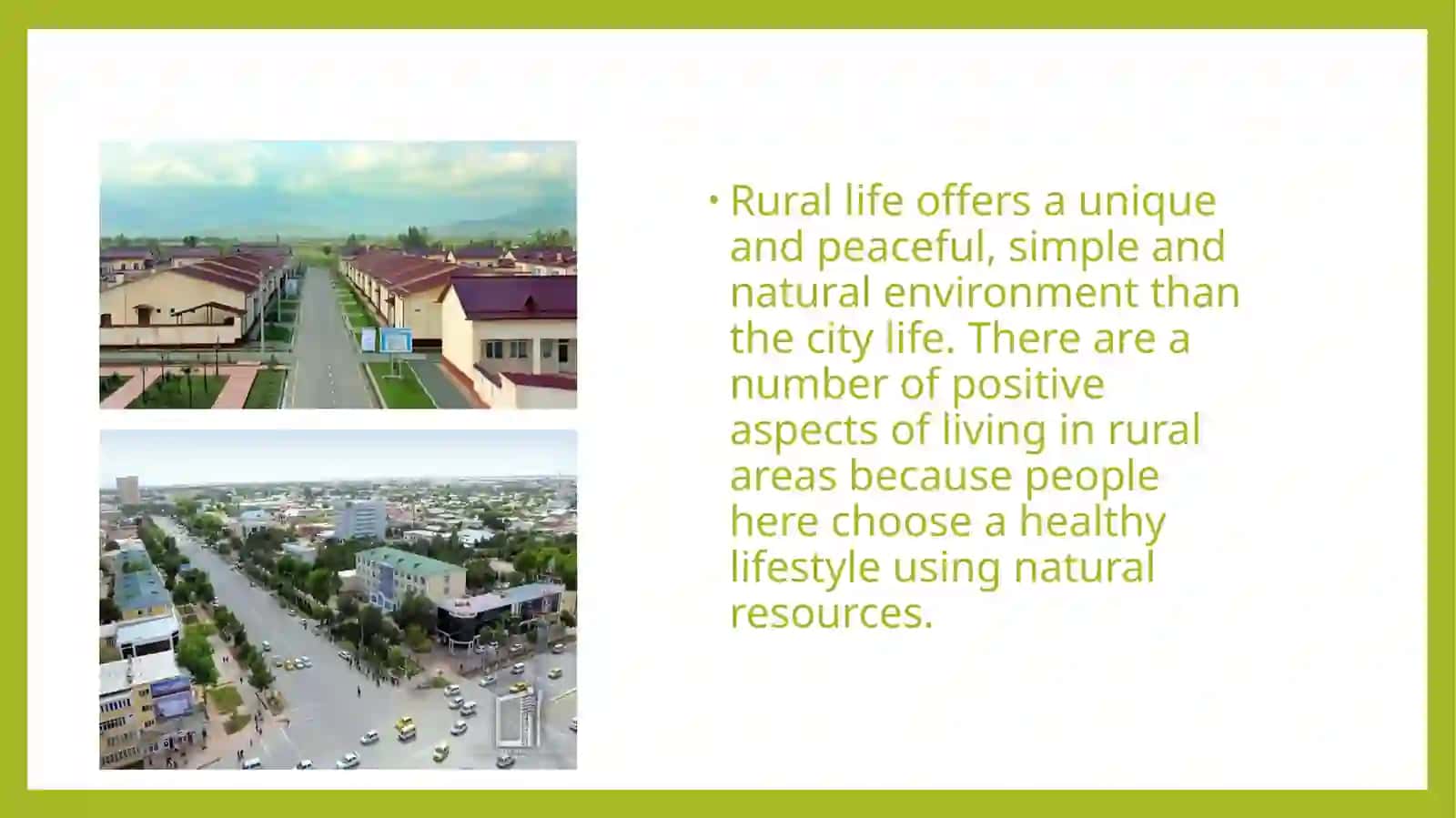 CITY & Village PLAN 3