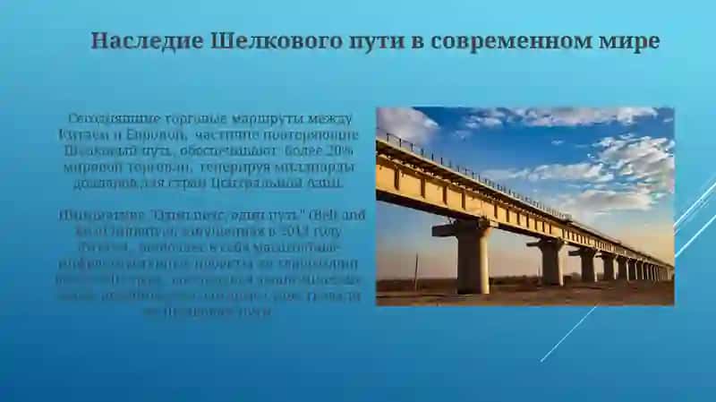 Великий шёлковый путь мост мира и сотрудничества 3
