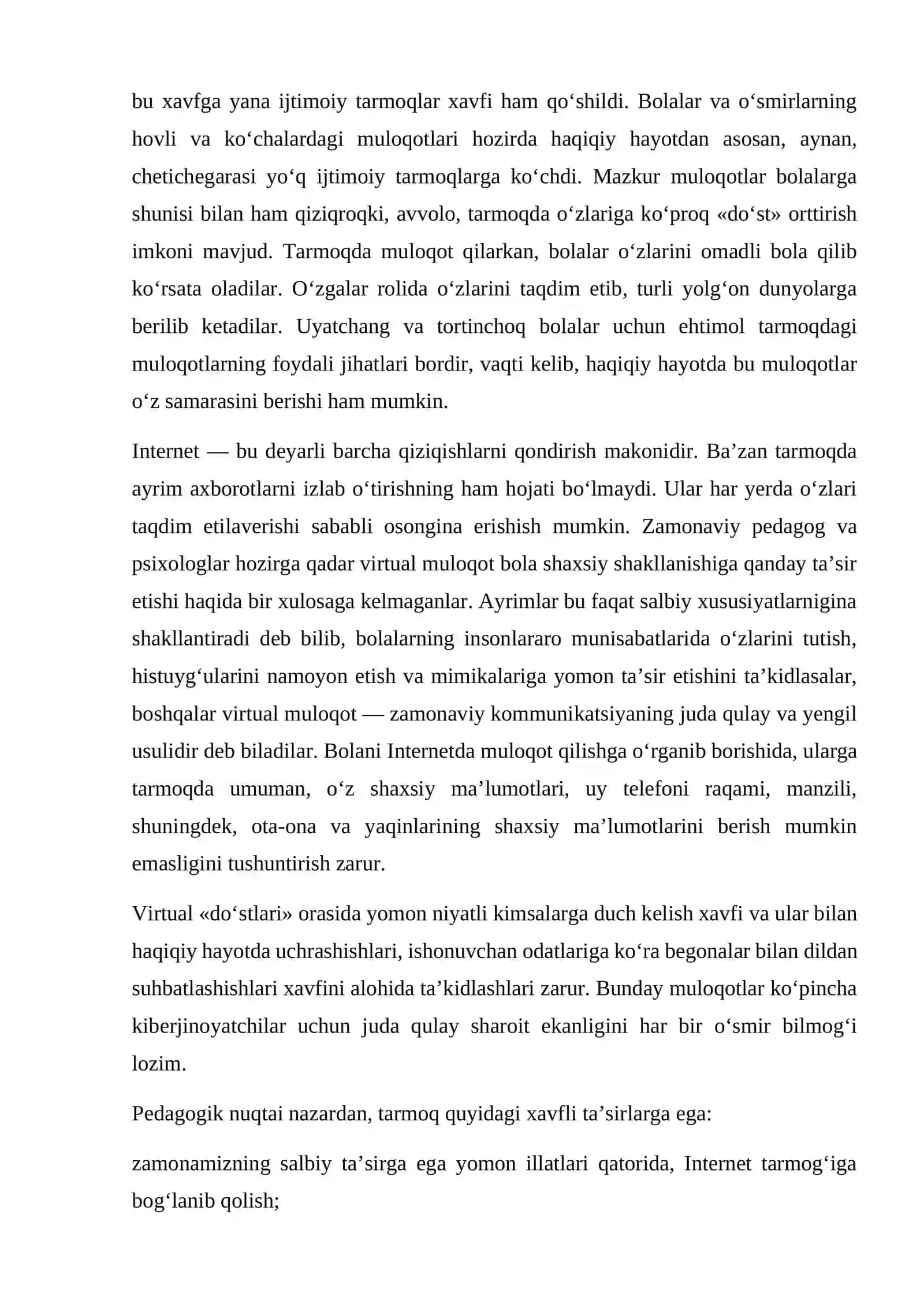 Shaxsdagi kompyuterga tobelikning ijtimoiy-psixologik xususiyatlari 3