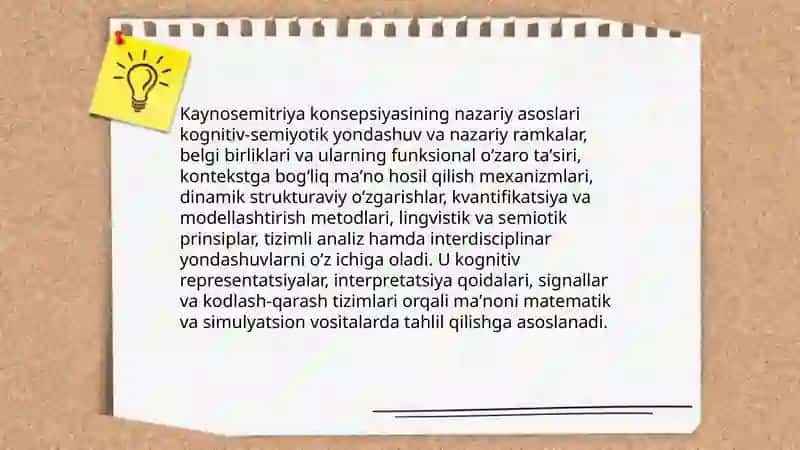 Kaynosemitriya konsepsiyasi 3
