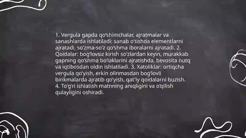 Punktuatsiya masalalari 3