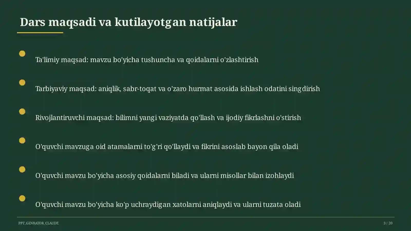 Qavslarni ochish va o'xshash hadlarni ixchamlash (6-sinf) 3