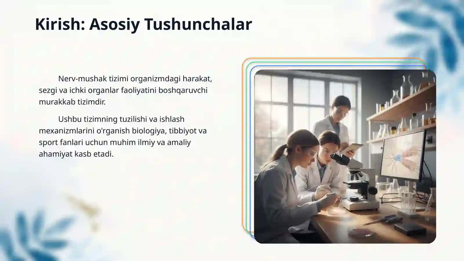 Nerv urchuqlari mushaklarining tuzilishi ishlash prinsipi 3