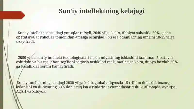 Sun'iy intelekt 3