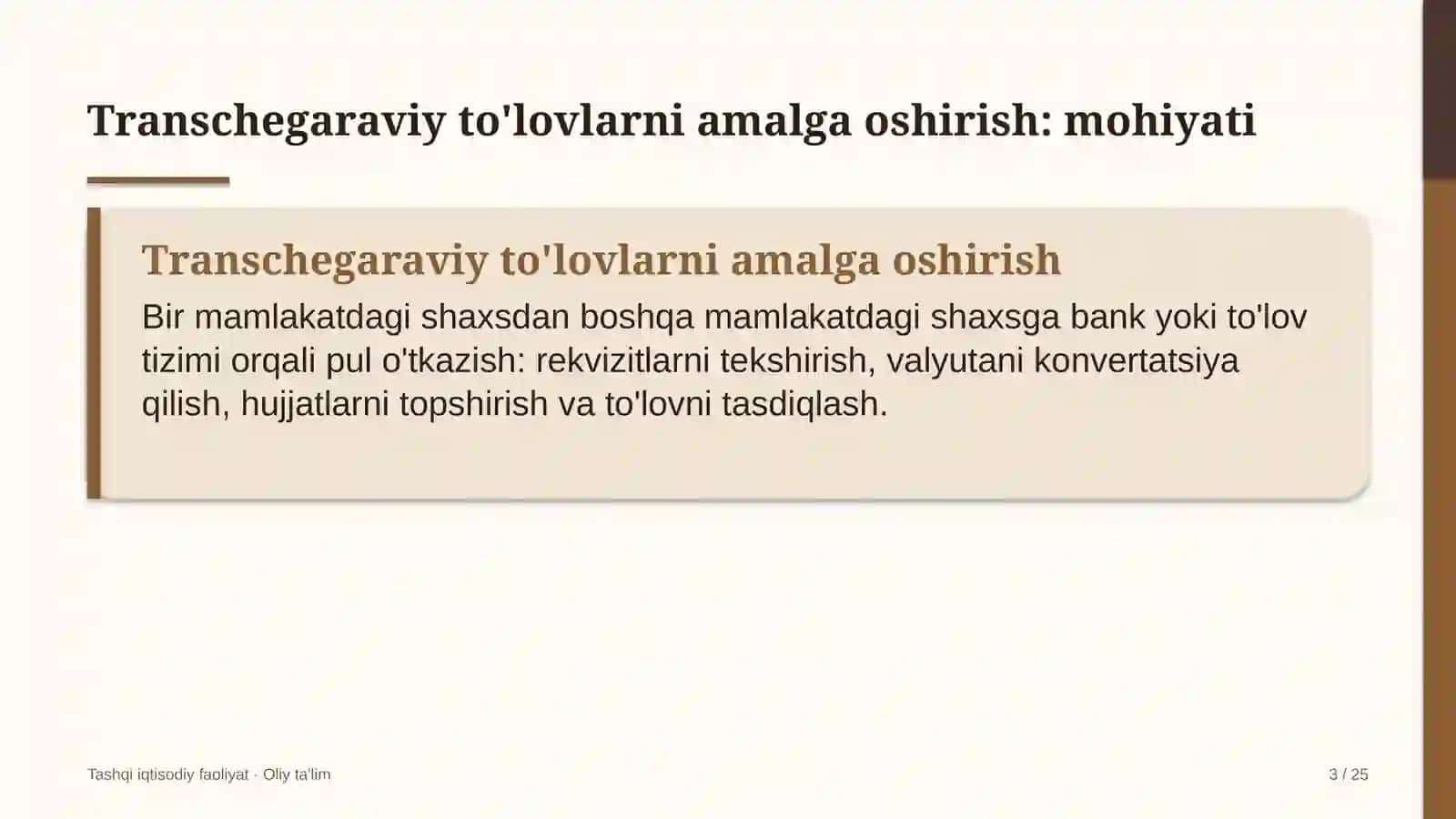 Kiyim-kechak do'konlarida transchegaraviy to'lovlarni amalga oshirish 3
