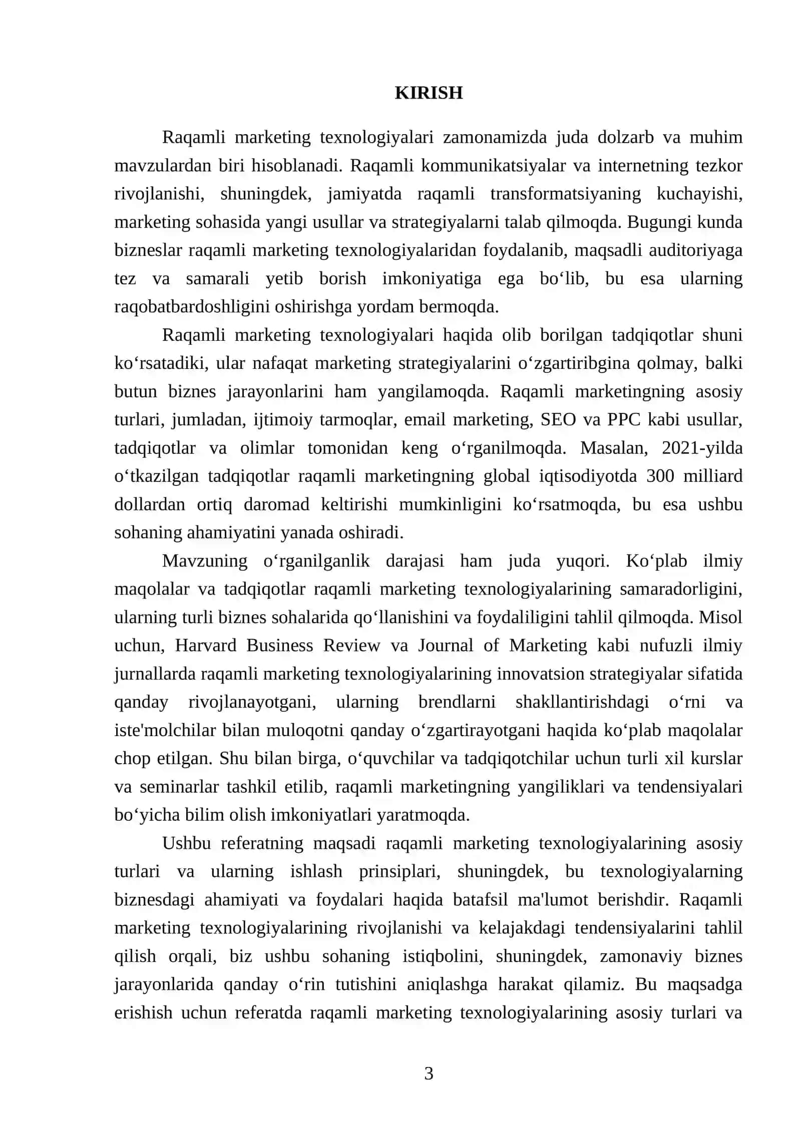 Raqamli marketing texnologiyalar va ularning ahamyati 3