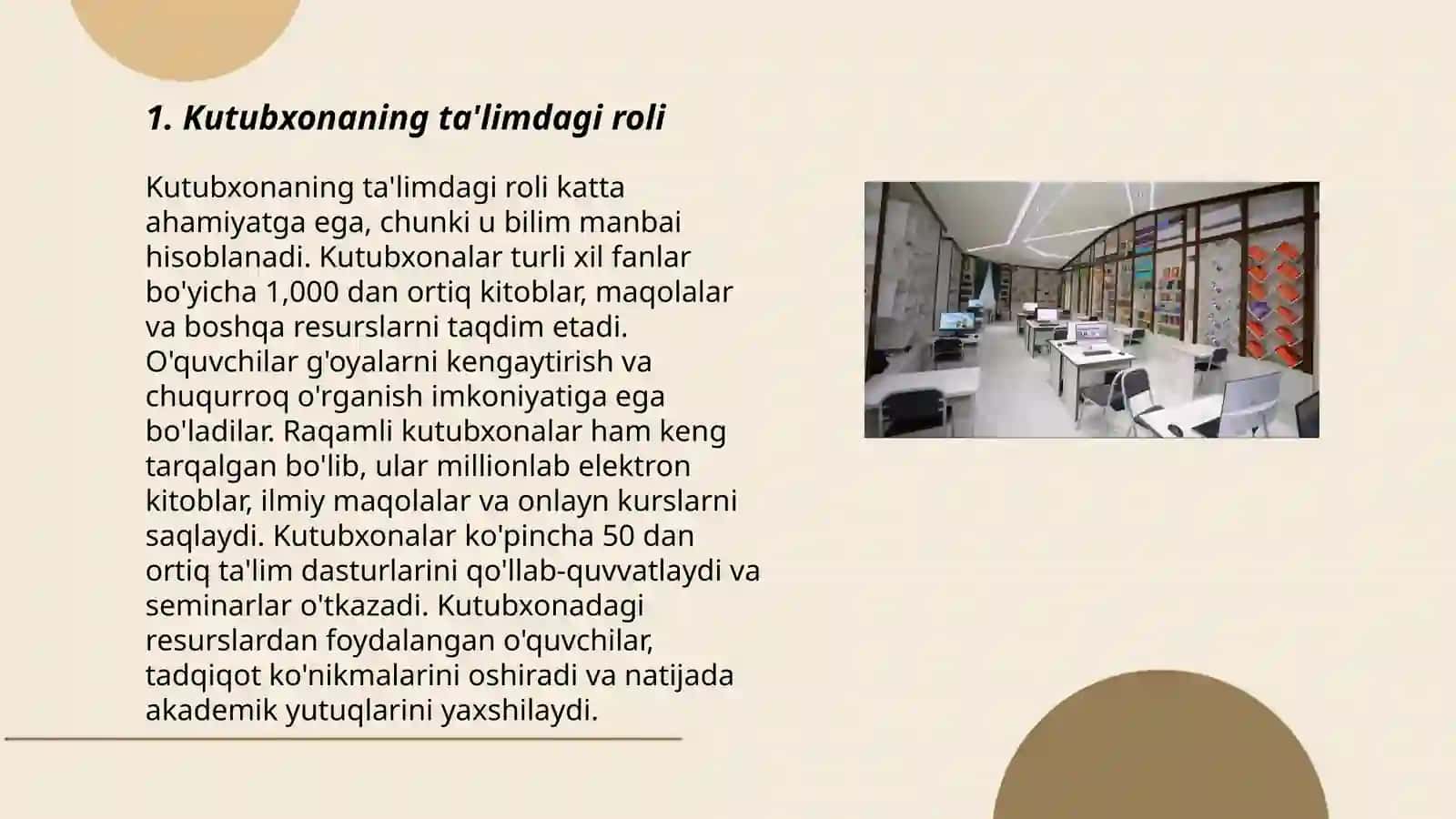 Kutubxona va muzey – talim, tarbiya va axborot maskani 3