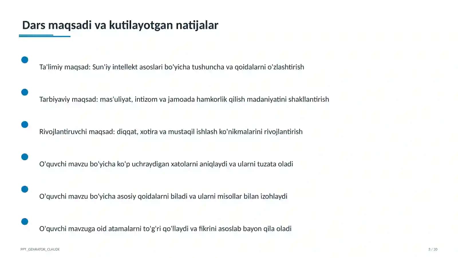 Sun'iy intellekt asoslari (10-sinf) 3
