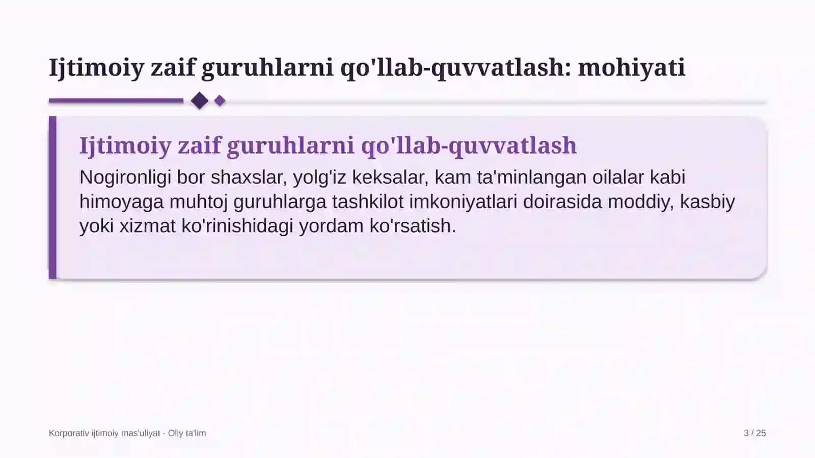 metall konstruksiyalar zavodlarida ijtimoiy zaif guruhlarni qo'llab quvvatlash 4390 3