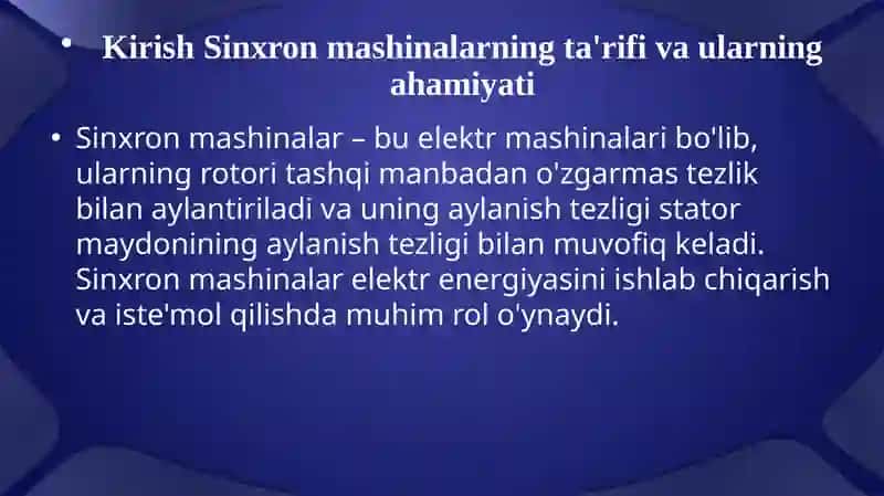 Sinxron mashinalar 3