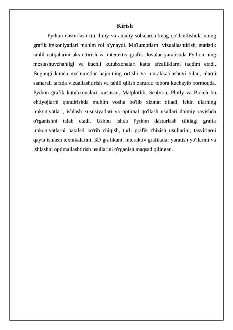 Python dasturlash tillaridagi grafik imkoniyatlar 3