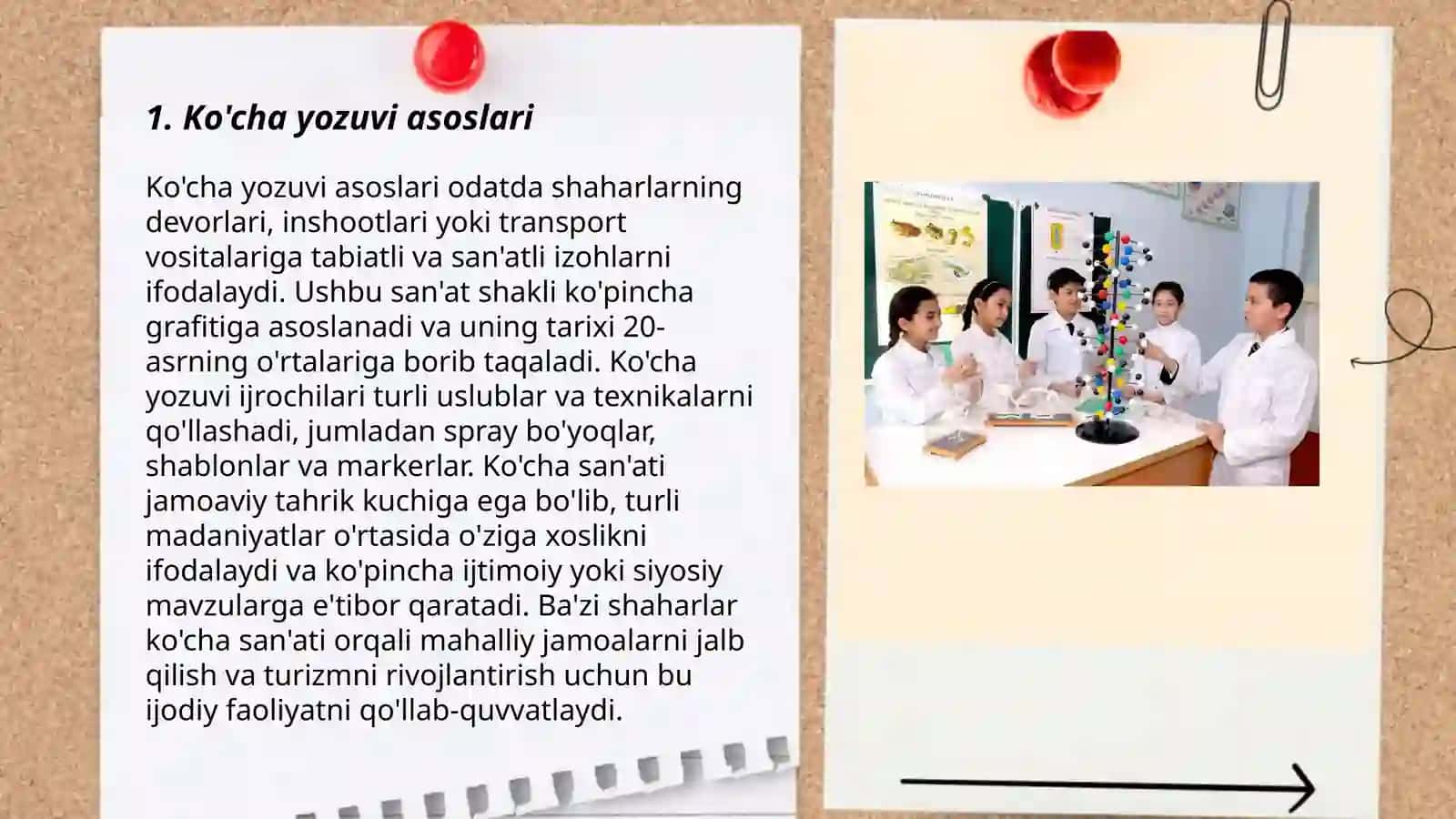 Ko'cha yozuvi asoslari 3