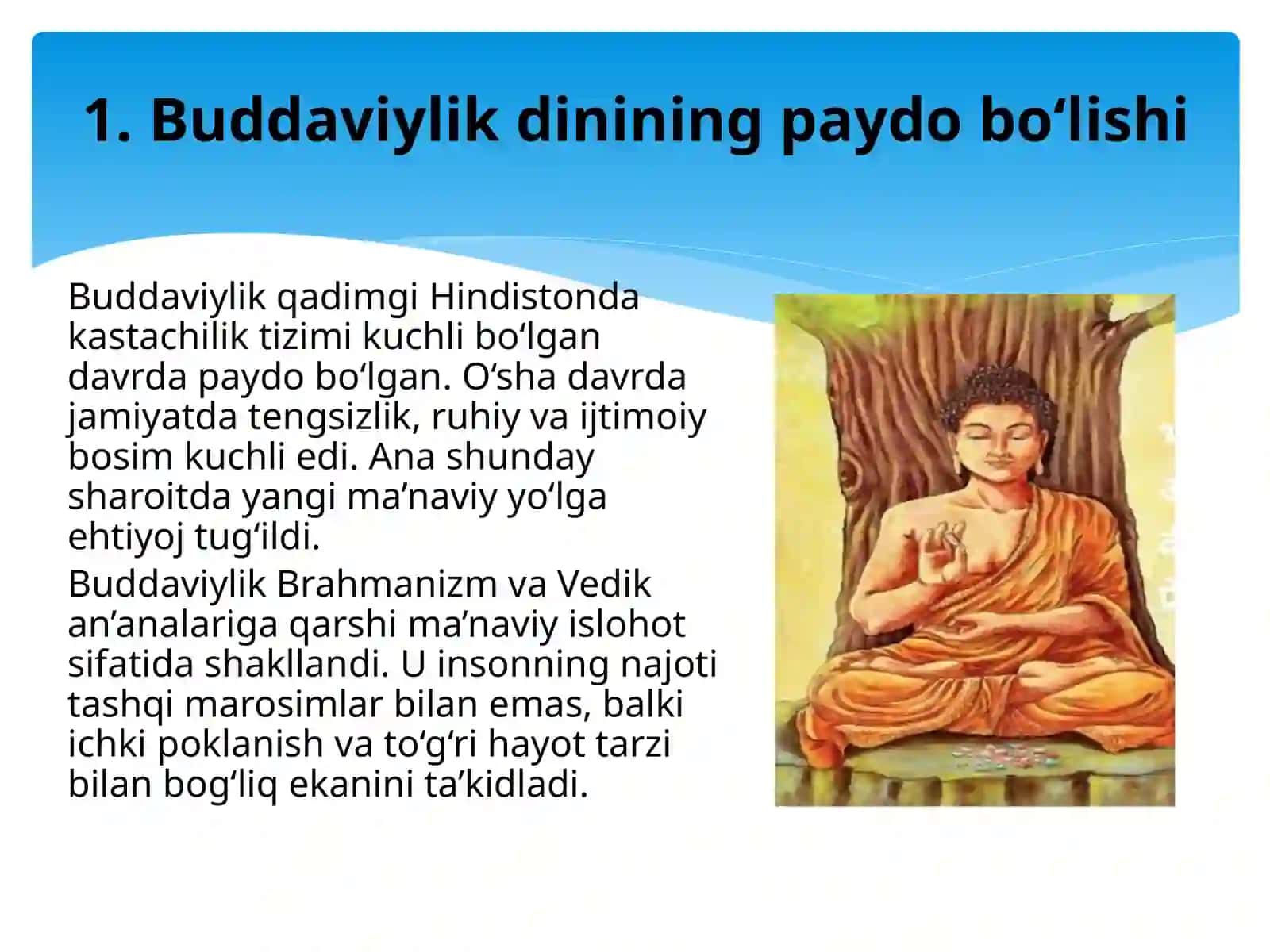 Buddaviylikdini. Siddhartha Gautama 3