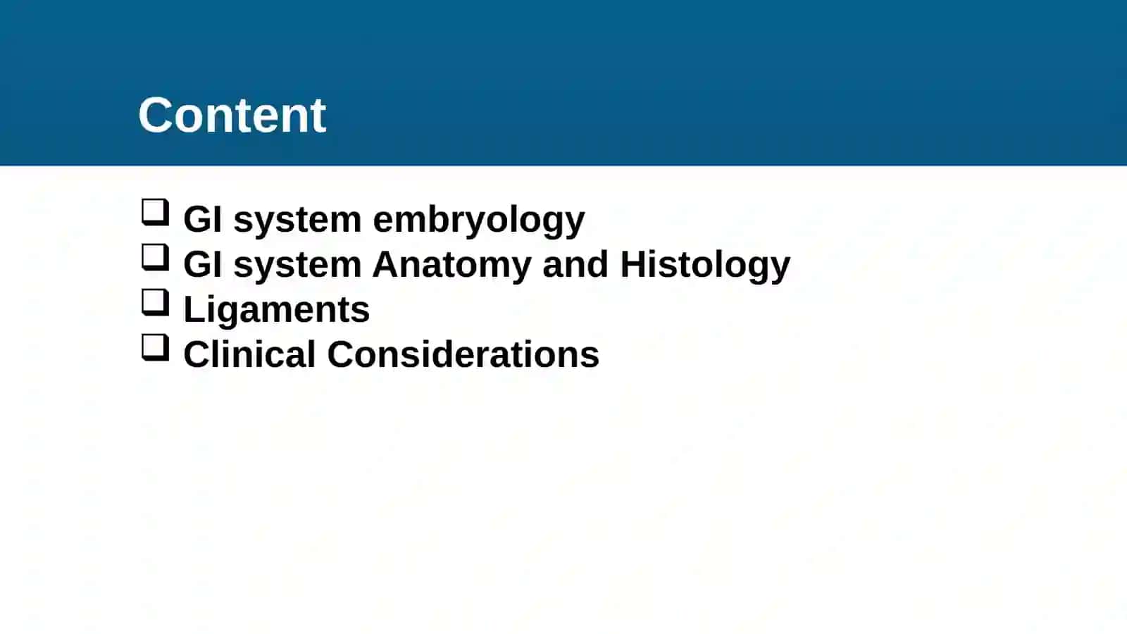 Gastrointestinal System Lesson 7 3