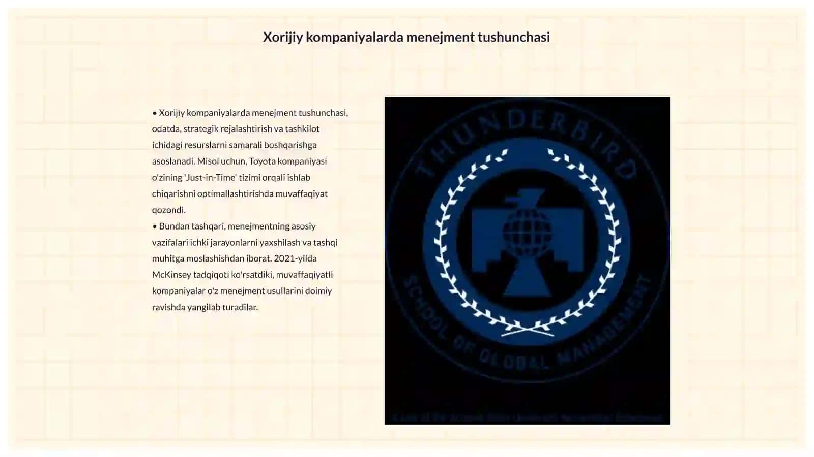 Menejment va marketingning xorijiy kompaniyal tajribasi 3