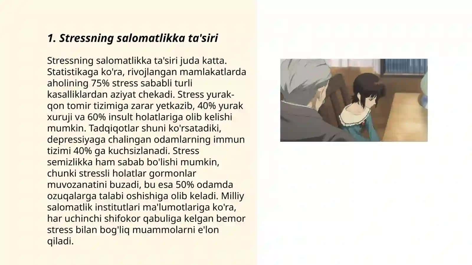 Uzoq muddatli stressning salbiy oqibatlari 3