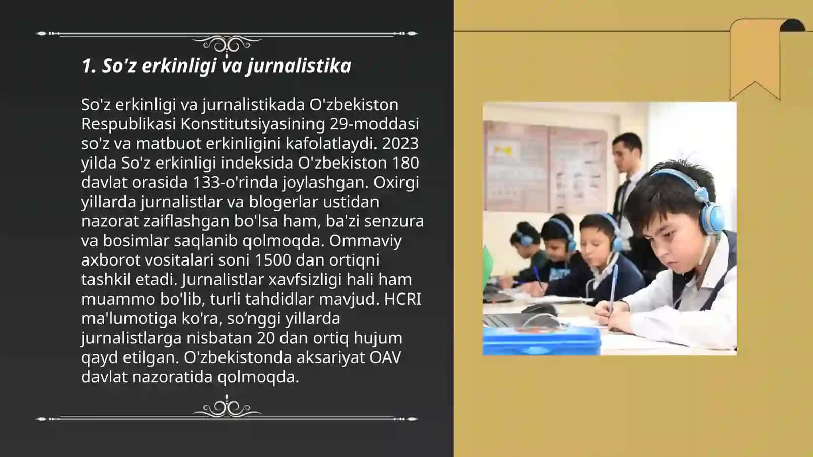 So'z erkinligi va jurnalistika 3