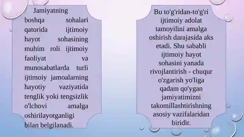 Ijtimoiy Hayotda O'rni va Roli 3