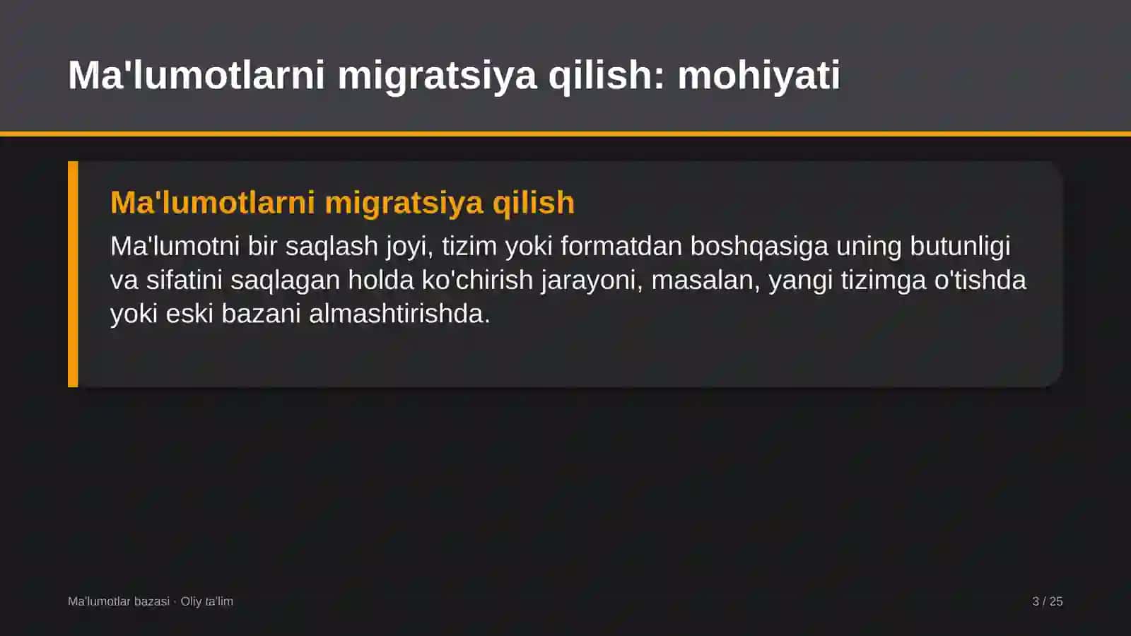 energetika ta'mirlash korxonalarida ma'lumotlarni migratsiya qilish 9758 3