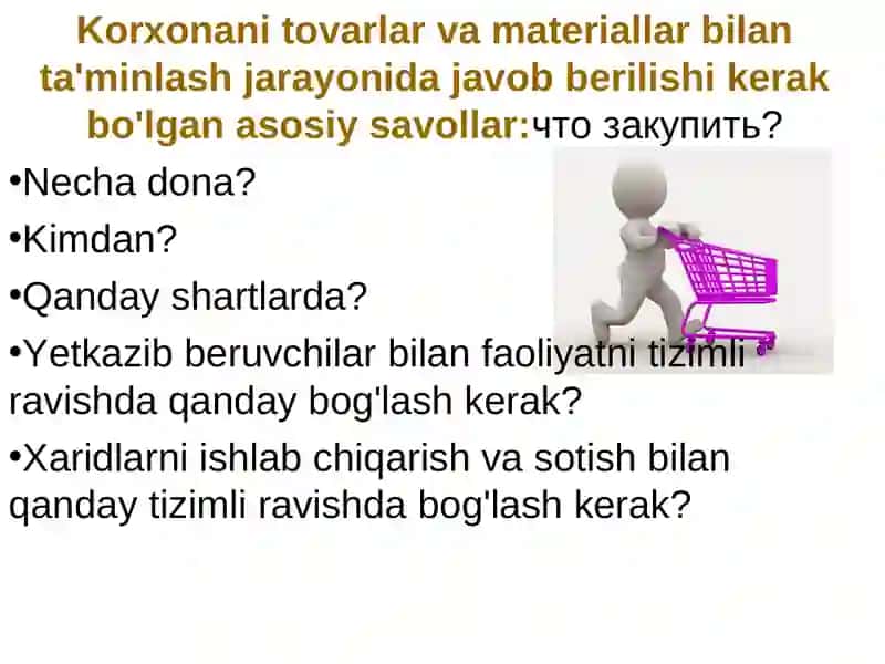 Xarid logistikasi 3