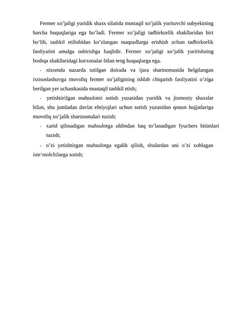 O’zbekiston dehqon va fermer xo’jaliklarini rivojlantirish davlat daturlari 3