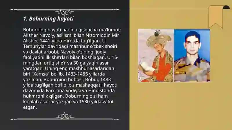 Zahiriddin Muhammad Bobur 3
