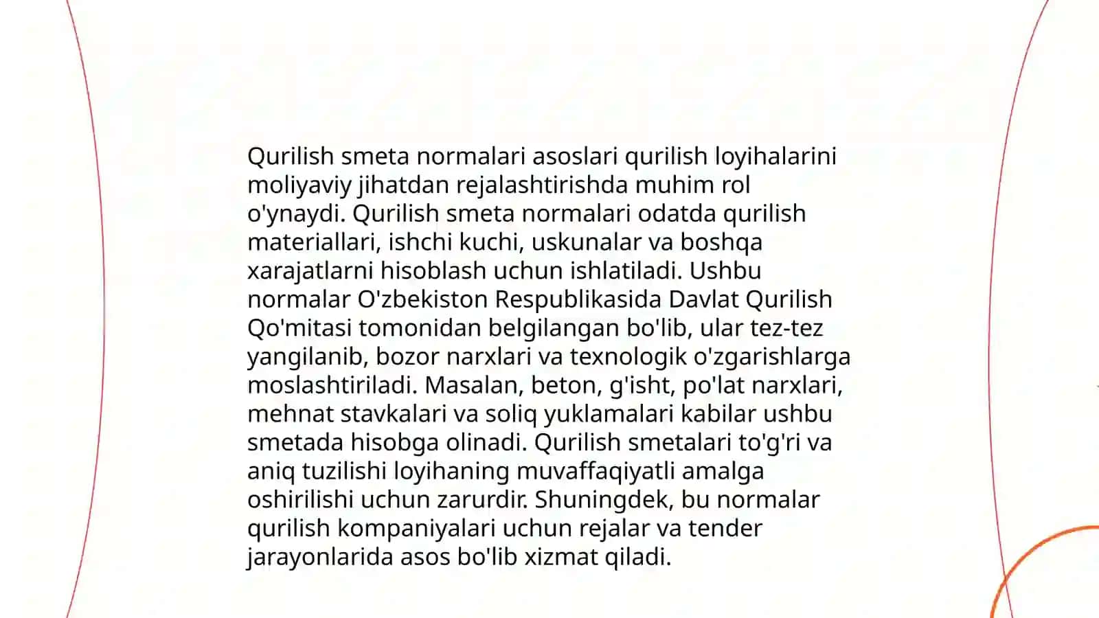 Qurilishda smeta normalari va baxo tizimi 3
