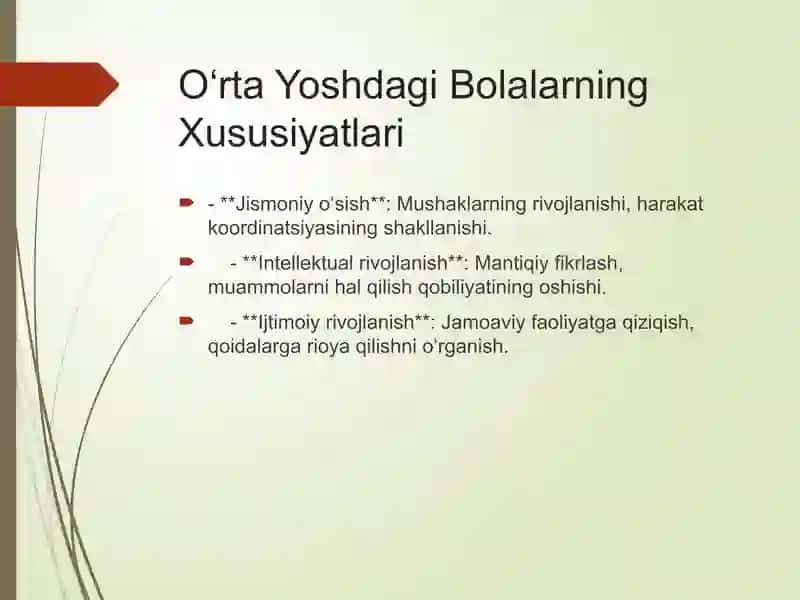 O‘rta Yoshdagi Bolalarga Milliy va Harakatli O‘yinlarni O‘rgatish 3