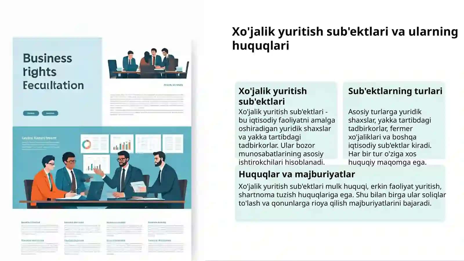 Xo'jalik huquqi va operativ boshqaruv 3