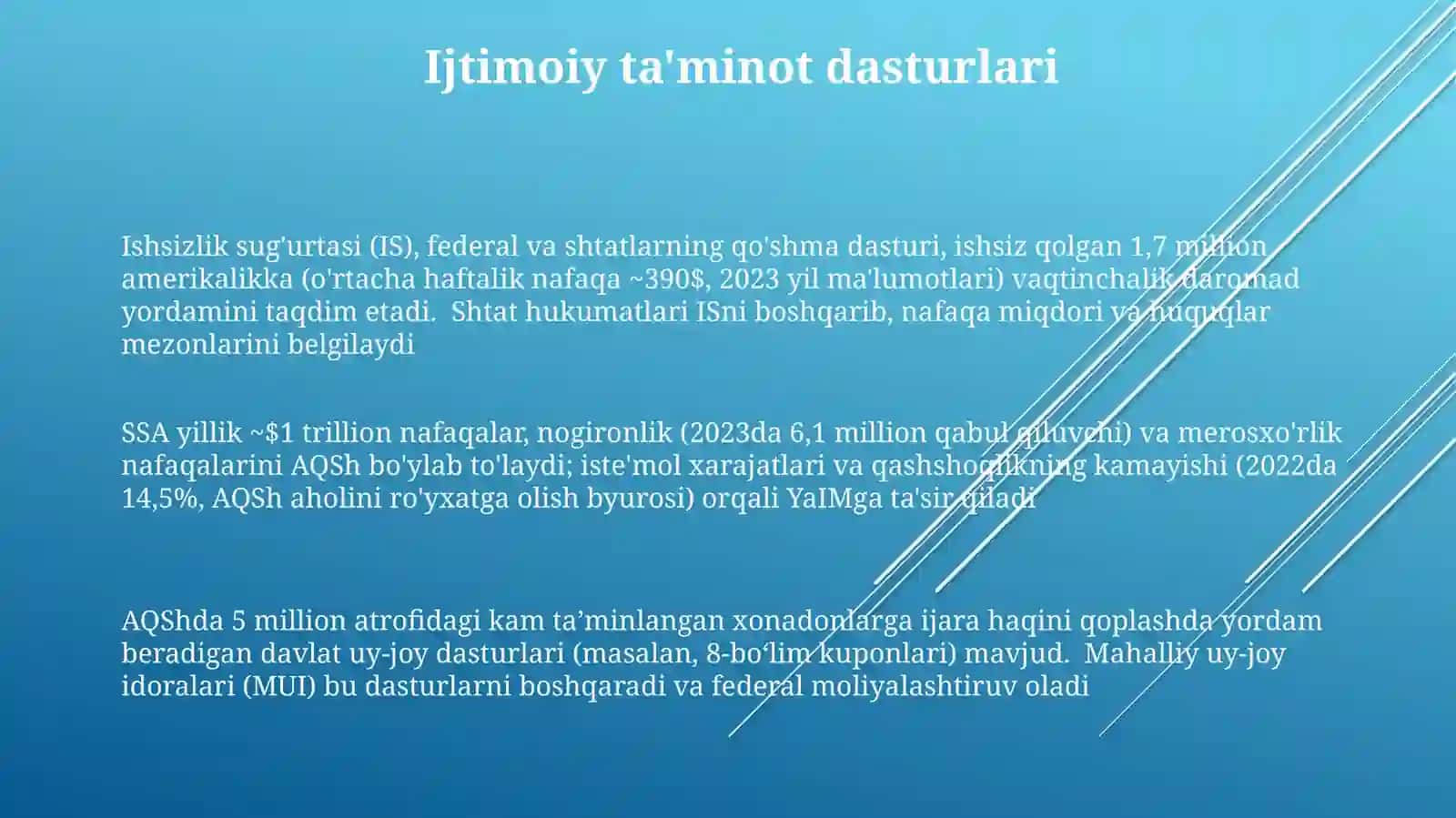 Davlatning iqtisodiyotdagi roli 3