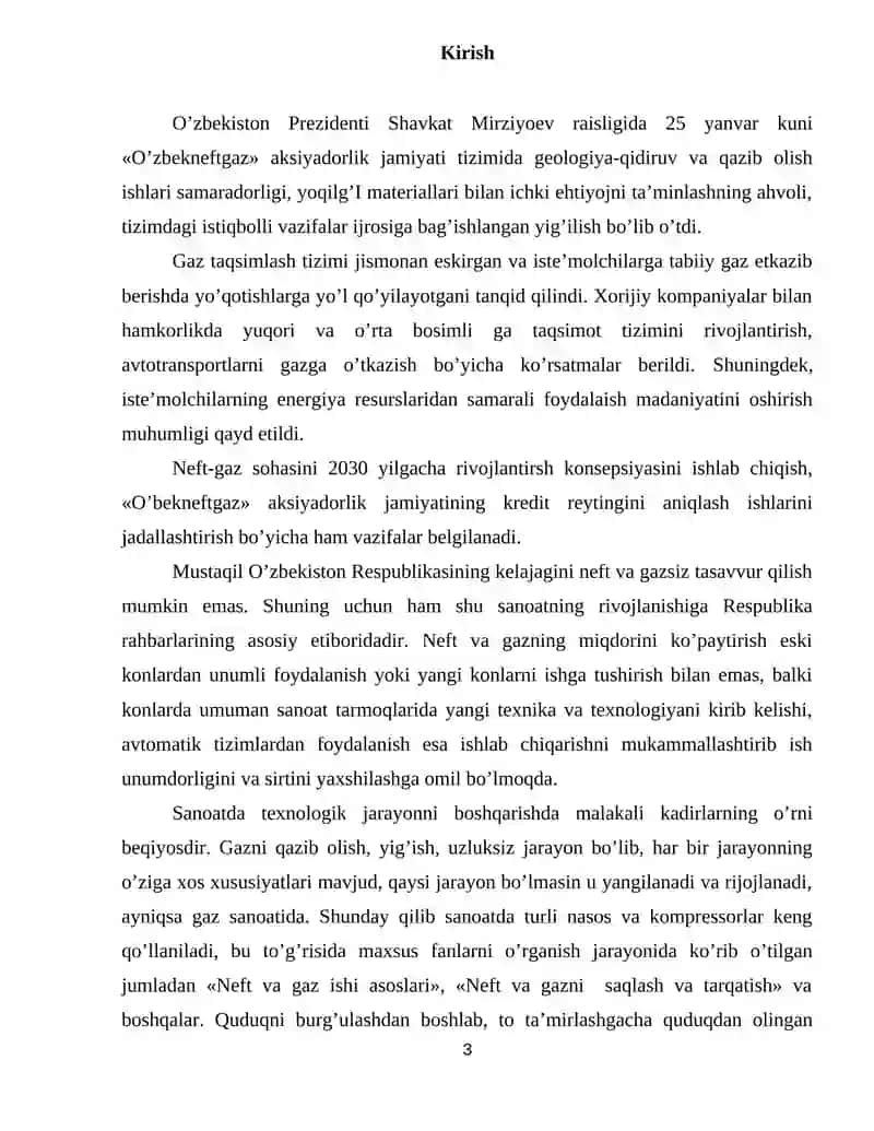 Neftni qayta ishlash obe’ktlari kafedrasi 3
