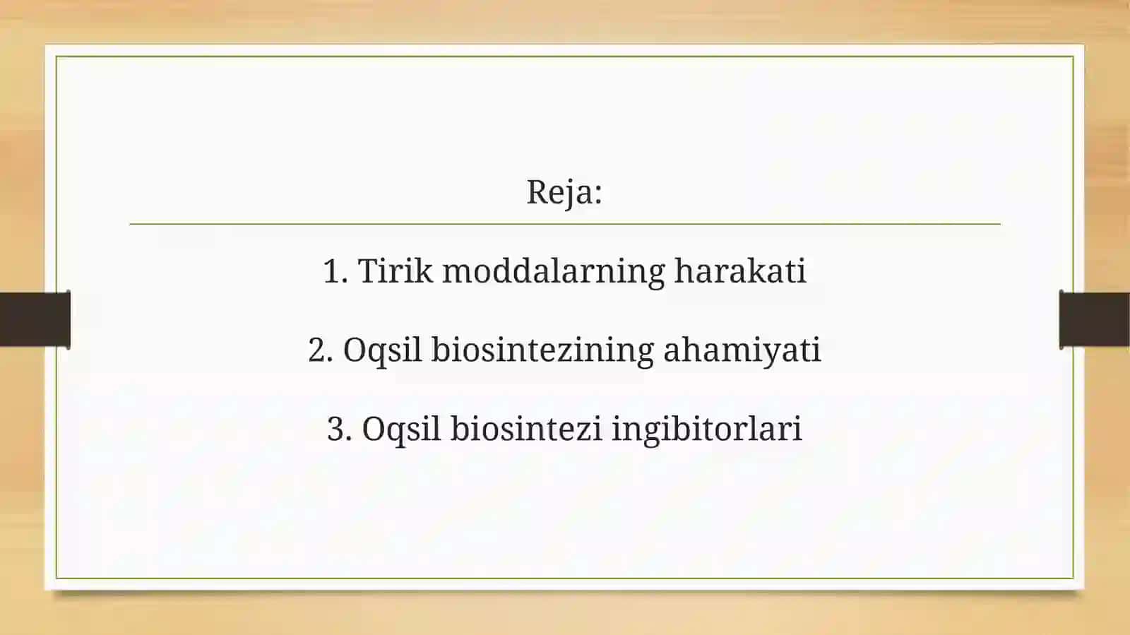 Oqsil biosintezi ingibitorlari, dorivositasi, preparatlar va bakterial toksinlar 3