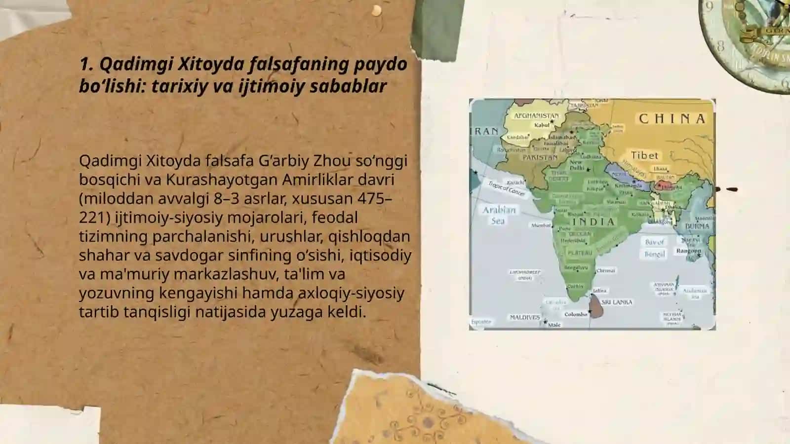 Qadimgi Xitoy va Hindistonda falsafiy fikrlarning yuzaga kelishi va rivojlanishi 3