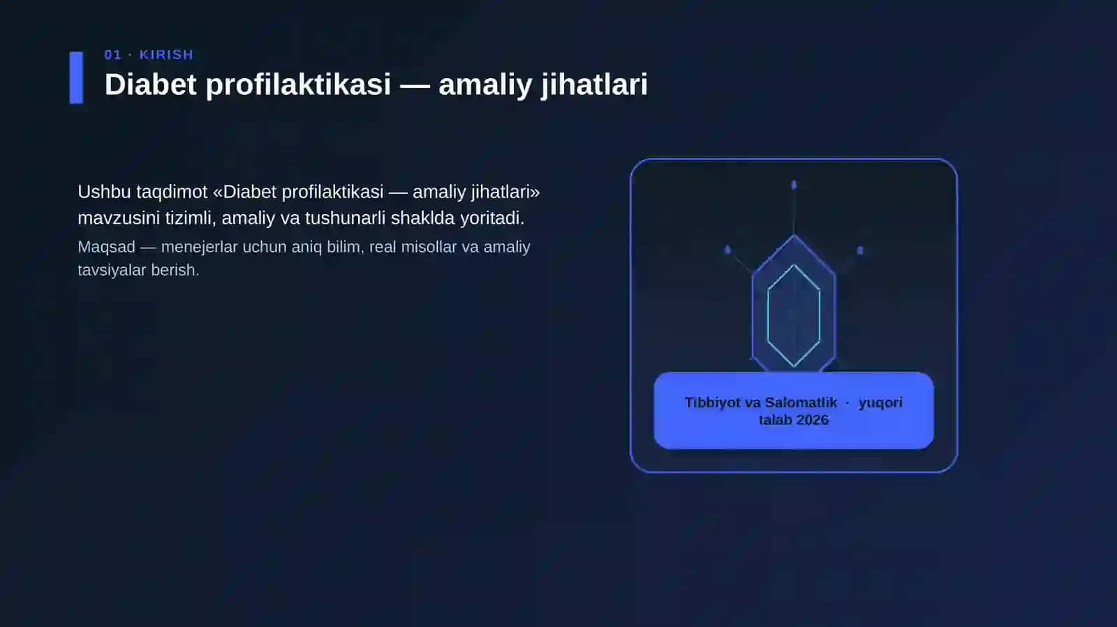 Diabet profilaktikasi — amaliy jihatlari 3