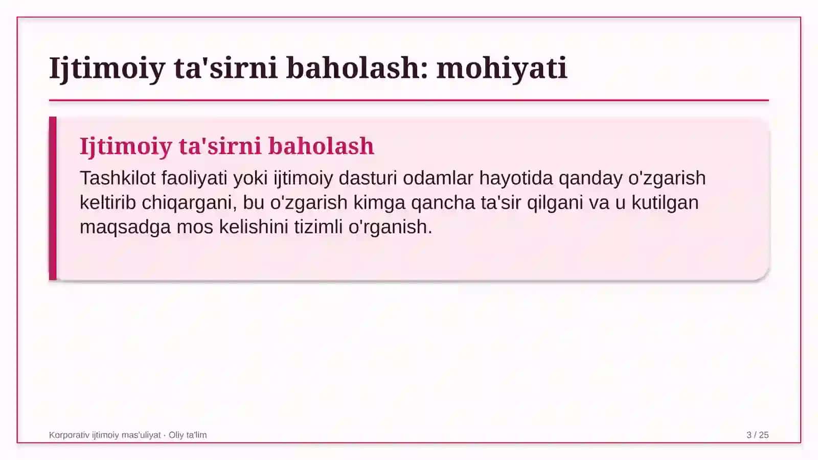 sanitar tozalash korxonalarida ijtimoiy ta'sirni baholash 9829 3