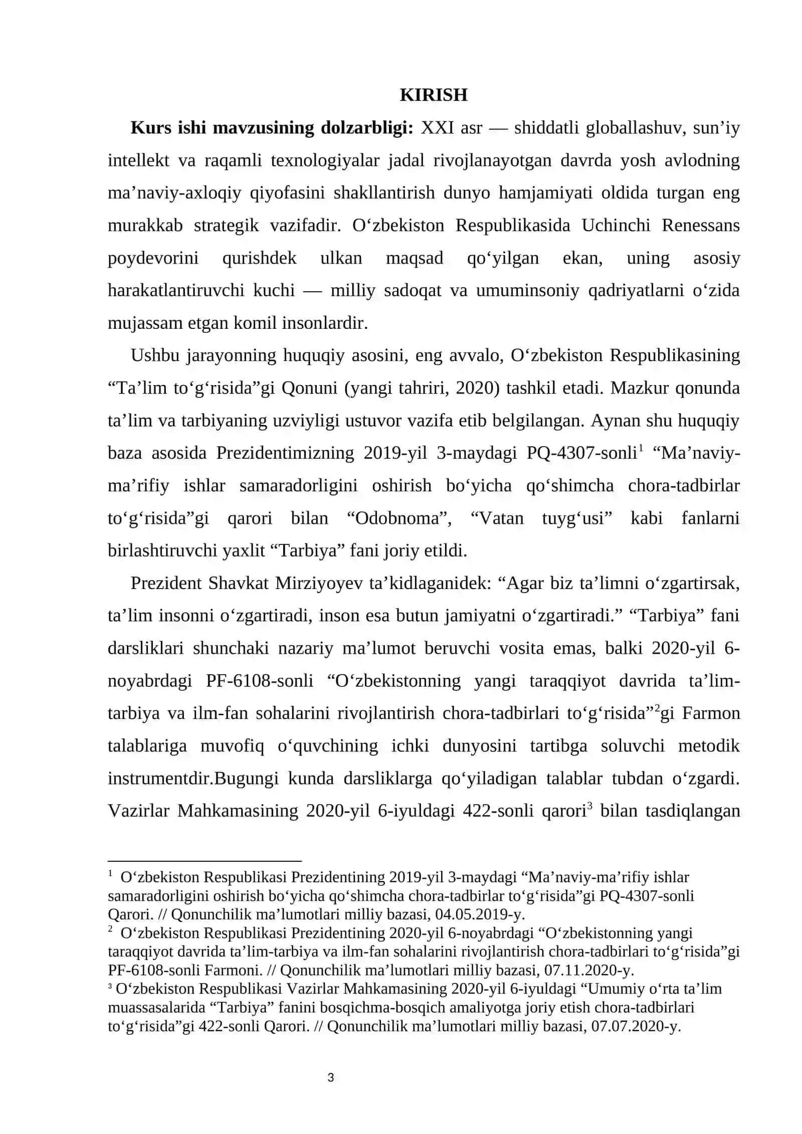 Tarbiya fani darsliklari va unga qo‘yiladigan zamonaviy talablar 3
