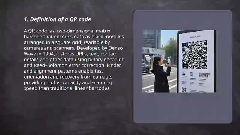 What is QR code 3